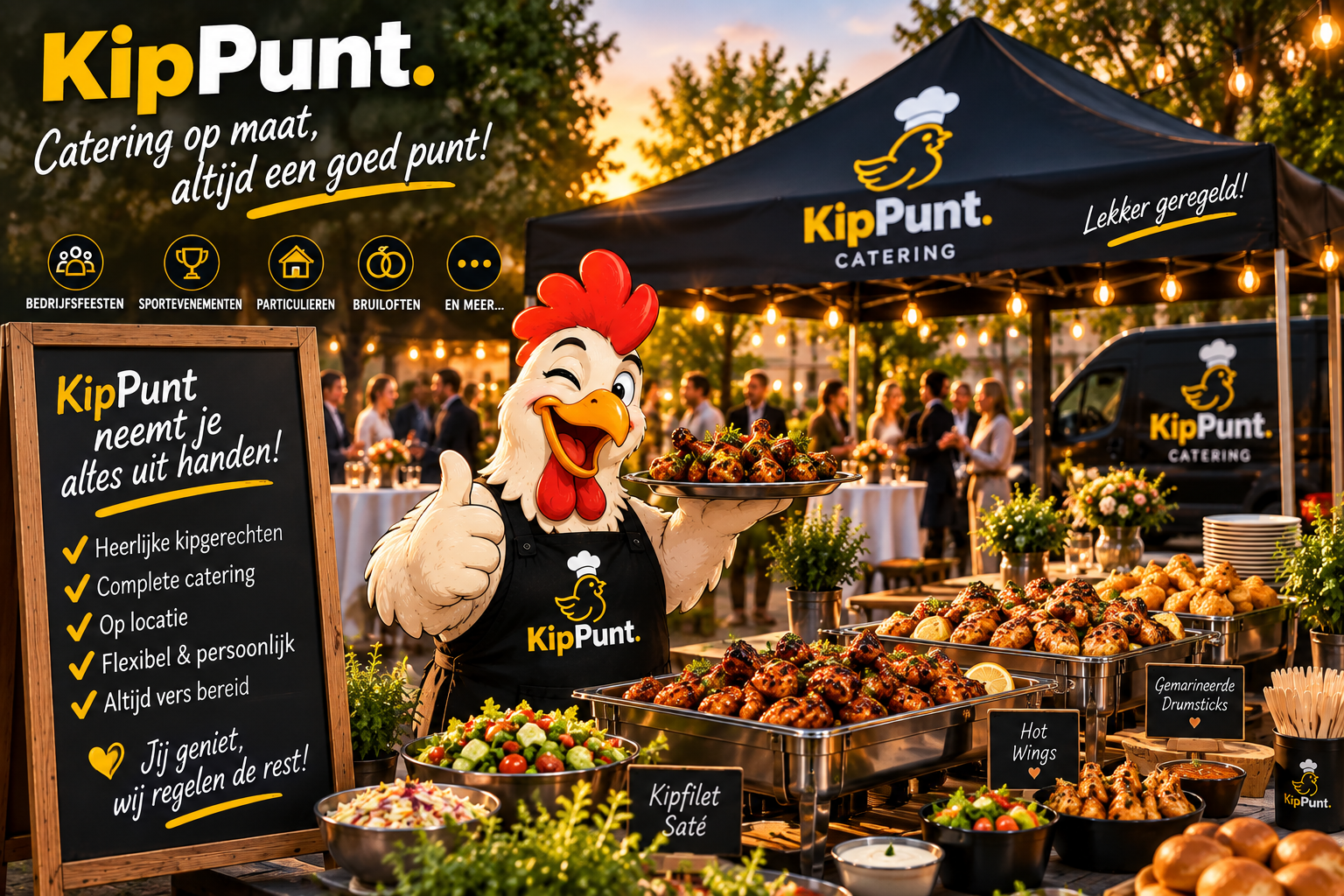 KipPunt catering op locatie