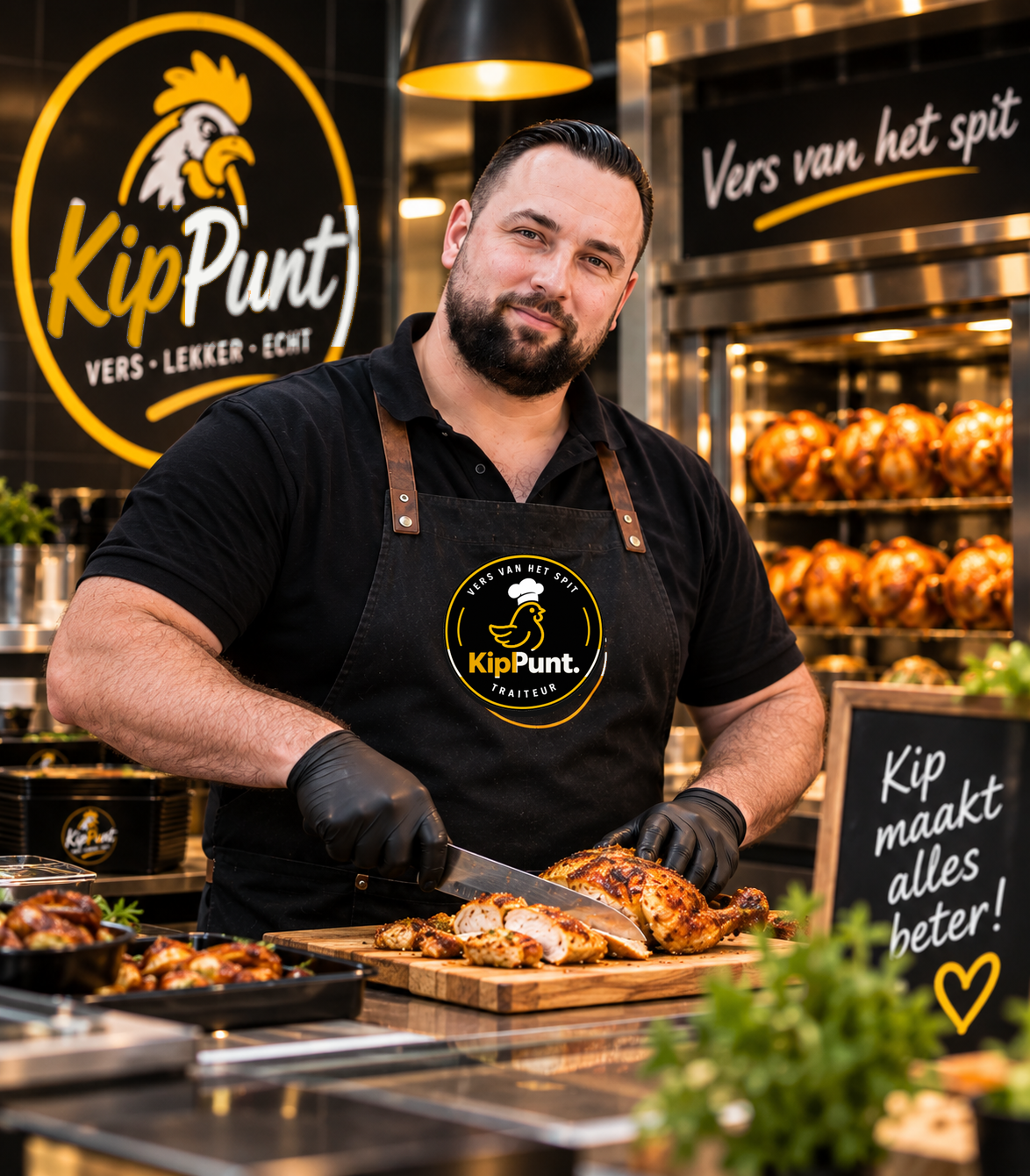 Mark van KipPunt aan het werk